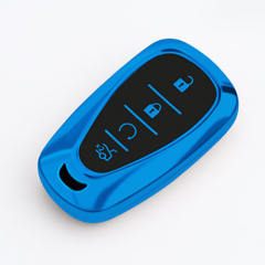 For Chevrolet 4 button TPU protective key case, please choose the color