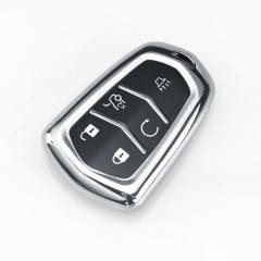 For Cadillac 5 button TPU protective key case, please choose the color