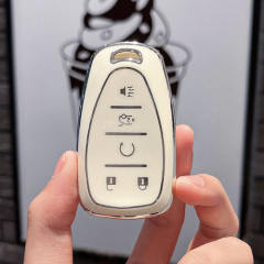 For Chevrolet 5 button TPU protective key case, please choose the color