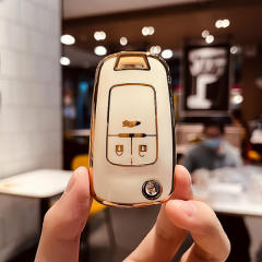 For Chevrolet 3 button TPU protective key case