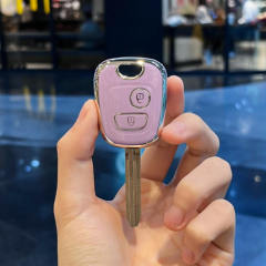 For Citroen 2 button TPU protective key case, please choose the color