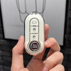 For Fiat 3 button TPU protective key case, please choose the color