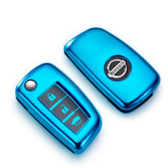 For Nissan 3 button TPU protective key case, please choose the color
