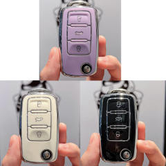 For VW 3 button TPU protective key case, please choose the color