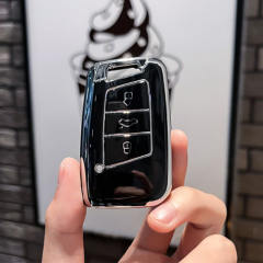 For VW 3 button TPU protective key case, please choose the color