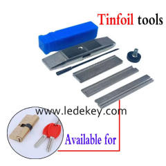 Tin foil Tool for Locksmith Tools repair Tools Set Door Lock Opener