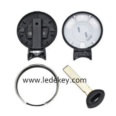 For BMW Mini Cooper remote key shell No Logo (No battery clamp )