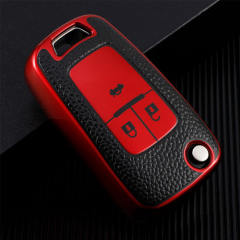 For Chevrolet 3 button TPU protective key case, please choose the color