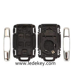 For Chevrolet GMC remote key shell with logo,the side part is silver color (Please choose model )
