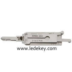 Original Lishi HONDA 2021 2-in-1 Decoder and Pick for Honda 2021 Models