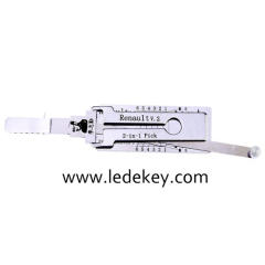 Original Lishi Renault V.2 AKK179 2-in-1 Decoder and Pick for Renault Megane