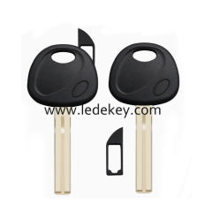 For Hyundai Kia transponder key shell with chip holder , No Logo (Please choose the key blade model)