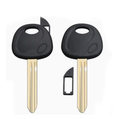 For Hyundai Kia transponder key shell with chip holder , No Logo (Please choose the key blade model)