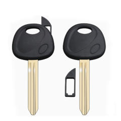 For Hyundai Kia transponder key shell with chip holder , No Logo (Please choose the key blade model)