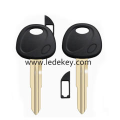 For Hyundai Kia transponder key shell with chip holder , No Logo (Please choose the key blade model)