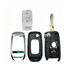 For Re-nault 3 Buttons Flip Remote key with 433Mhz 4A Chip FCCID:CWTWB1G767 (Please choose the key blade model)