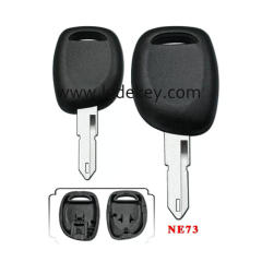 For Ren-ault transponder key shell with NE73 blade