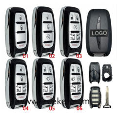For Chrysler remote key shell with Logo (Please choose model )