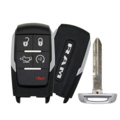 For Chrysler Remote Key Fob FCCID : GQ4-76T 433Mhz 4A chip For Dodge Ram Pickup 1500 2500 3500 5500 2019 + smart key (pls choose model )