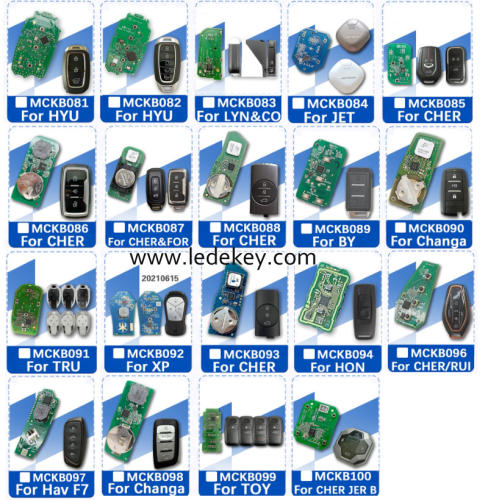 NXP Killer MCKB Solder Free Adapter #81--#100,Work With NXP Killer programmer, please choose the model