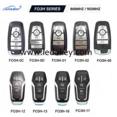 Lonsdor for FORD FO03H Series Universal Smart Key 868/902 MHZ Work with Lonsdor K518 PRO / K518 PRO FCV and KW100,please choose the model