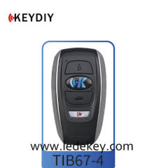 TIB67 4 Button KEYDIY Universal Control Remote Key for Toyota and Lexus 44.8A (BA,B9) series