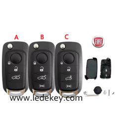 For Fiat Flip remote key shell with SIP22 blade,please choose the model