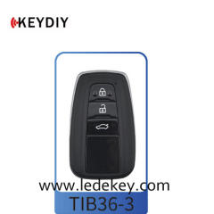 TIB36 3 Button KEYDIY Universal Control Remote Key for Toyota and Lexus 44.8A (BA,B9) series