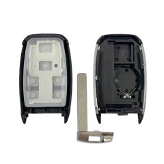 For Kia 4 button remote key fob shell with battry clamp , Please choose the key blade model