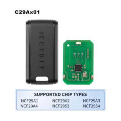 KEYDIY C29Ax01 Programmable Smart Key for NXP 29A1/2/3/4 2953, 2954 Series Chips Without Buttons