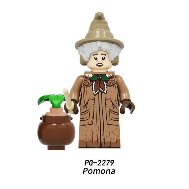 PG-8286 Harry Potter Minifigures Building Blocks James Potter Lily Pomona Figures MOC Bricks Model Toys Gifts For Children