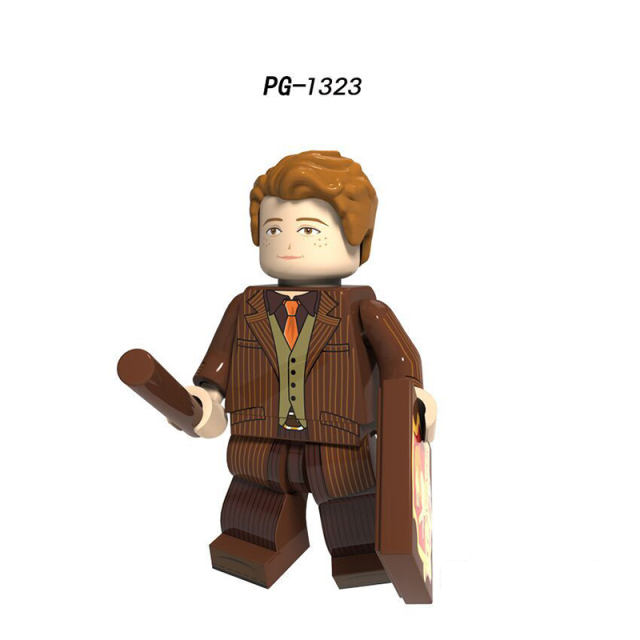 PG-8155 Harry Potter Minifigures Building Blocks Lord Voldemort Malfoy Luna Figures MOC Bricks Model Toys Gifts For Children