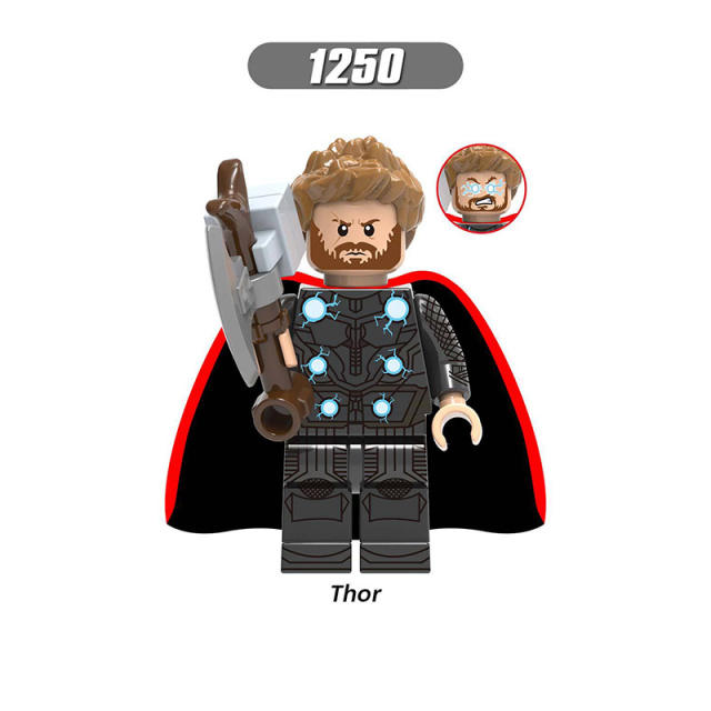 X0256 Marvel Super Heroes Series Minifigs Doctor Strange Thor Building Blocks MOC Figures Bricks Model Toys Gifts For Children