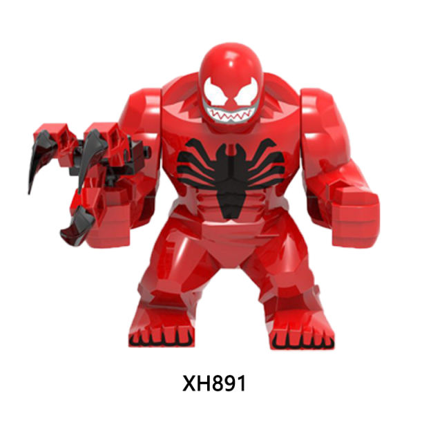 Marvel Super Heros Series Minifigures AntiVenom Building Blocks Amazing SpiderMan Carnage Avengers Figures MOC Bricks Model Toys