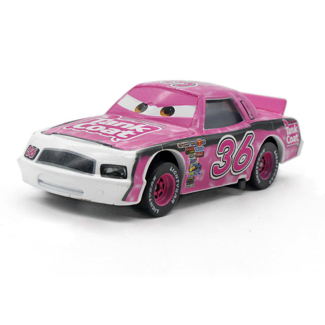 Disney Lightning McQueen Cars Pixar Figure Flo Dinoco Collectible Diecast Metal Alloy Vehicle Model Boy Kid Toys Christmas Gift