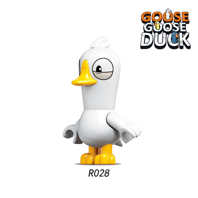 RZL0006 Goose Goose Duck Assembly Building Blocks Minifigures Compatible With Lego Strategy Leisure Play Game Colorful Kids Toys