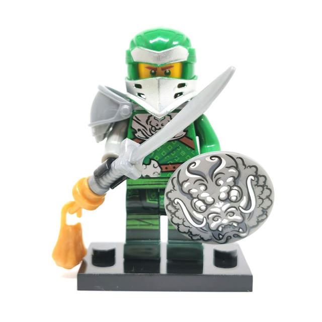 Phantom Ninja Game Series Minifigures Building Blocks Weapon Accessories Shield Sword Lloyd Compatible with LEGO Models Gifts
