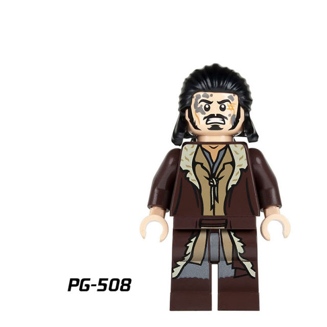 PG8031 Hobbit Series The Lord of the Rings King Super Heroes Theoden Knight Aragorn Minifigs MOC Kids Building Blocks Toys Gifts