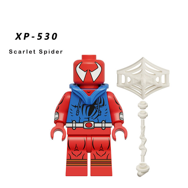 KT1069 American Marvel Superheroes Series Iron Spider Man Minifigures Building Blocks Gwen Stacy Peni Parker Untitled Weapon Toy