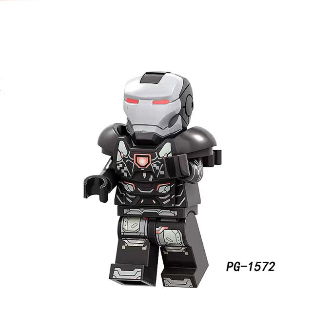 PG8136 Super Heroes Thor War Machine Action Figures Black Panther Doctor Strange Ebony Model Building Blocks Toys Children Gifts