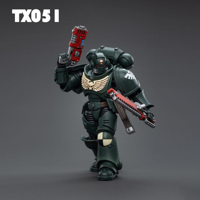 JOYTOY Game Series Arbiter of Dark Angels Warhammer Action Figure Military Art Model Compatible Collection Children Gifts Toys