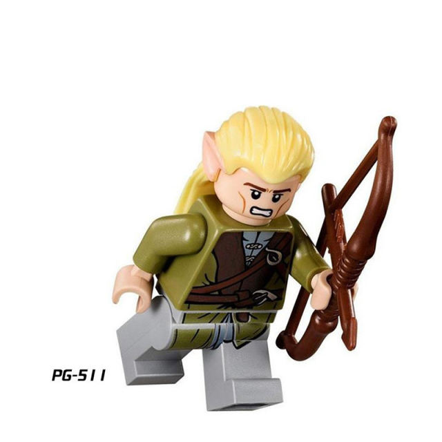 PG8027 Medieval Movie Tauriel Haldir Action Figures Elves Collection Hobbit Series Lord Rings Building Blocks Children Gifts Toys