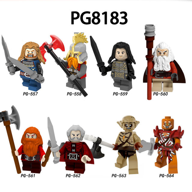 PG8183 The Lord Of The Rings Series Feili Orc Action Figures Building Blocks Goblin Dolly Movie Model Children Birthday Gifts Toys