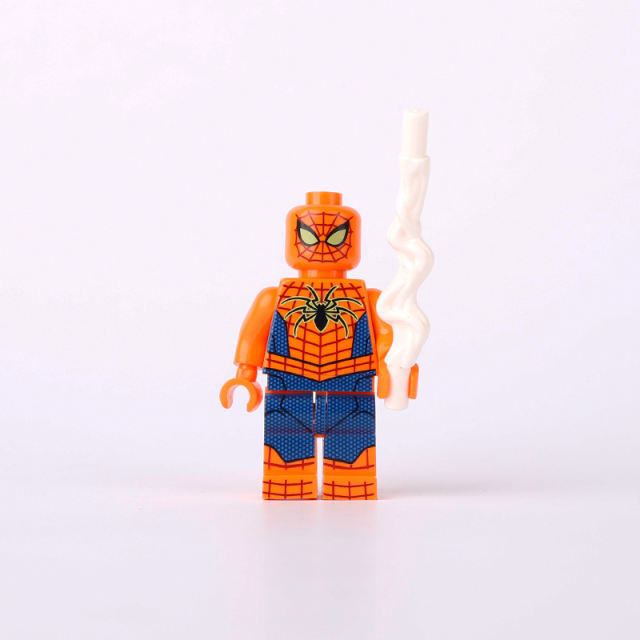 Marvel Superheroes Series Spider Man Minifigs Building Blocks Avengers Action Figures Collection Accessories Toys Children Gifts