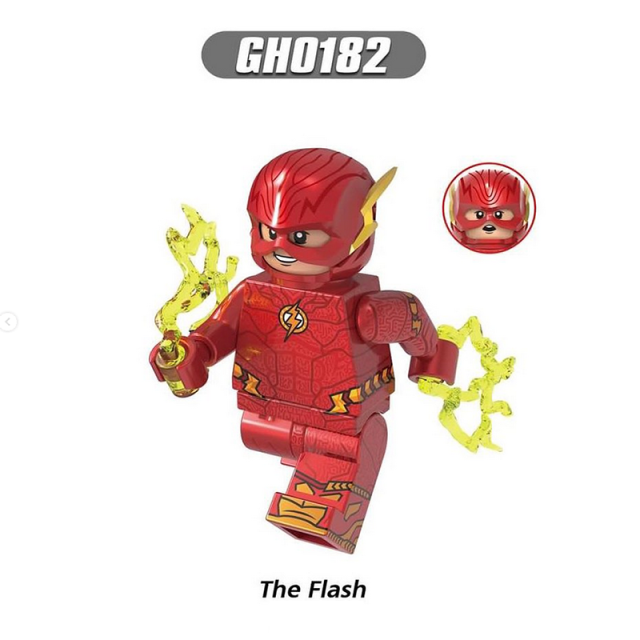 G0123 DC Comics Marvel Batman The Flash Minifigs Building Blocks Superheroes Series Justice League Supergirl General Zod Toy Boy