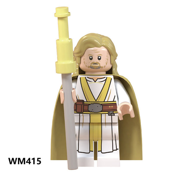 WM6039 Star Wars Series Luke Hansolo Minifigs Building Blocks Mandalorian Sith Infantry Action Figures Model Children Gifts Toys