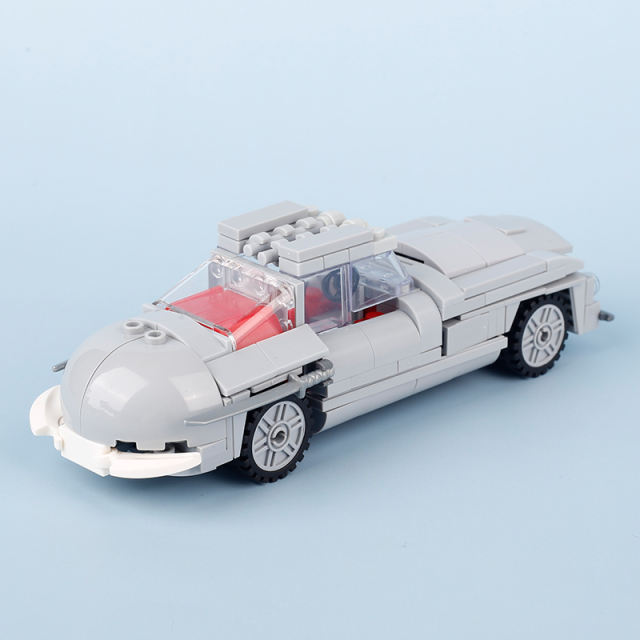 MOC City Luxury Car Series Mercedes Benz 300 SL Building Blocks Minifigs Bricks Assemble Collection Toys Boys Birthday Gifts