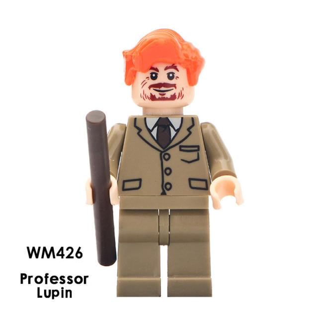 WM426 Lupin Professor Building Blocks Remus John Action Figures Harry Potter Minifigs Bricks Models Collection Toys Children Gifts
