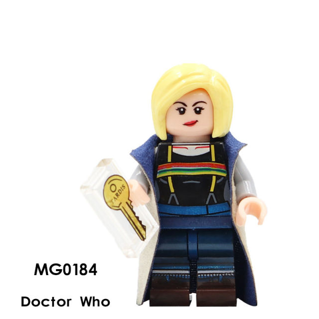 MG0184 DC Movie Series Doctor Who Action Figures BBC Science Fiction TV Building Blocks  Film Children Gifts Birthday Toys