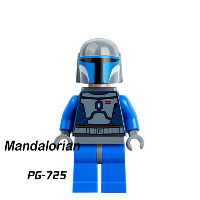 PG8053 Star Wars Series Owen Mandalorian Action Figures Clone Storm Trooper Soliders Weapon Movie Minifigs Children Gifts Toys